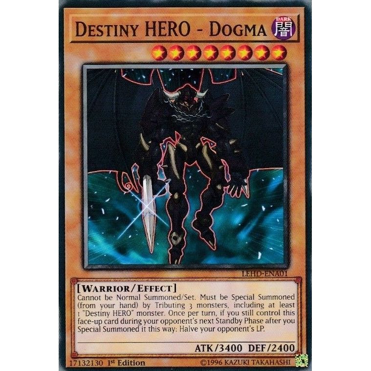 Image for Destiny HERO - Dogma (LEHD-ENA01) (LDK4) - YuGiOh