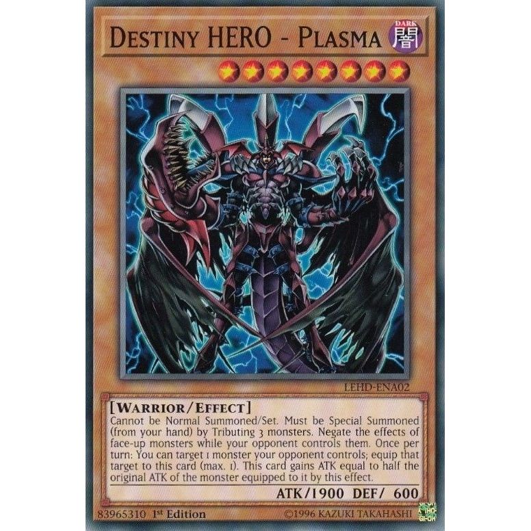 Image for Destiny HERO - Plasma (LEHD-ENA02) (LDK4) - YuGiOh
