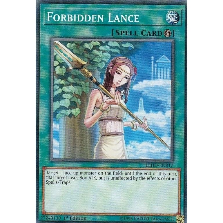 Image for Forbidden Lance (LEHD-ENB17) (LDK4) - YuGiOh