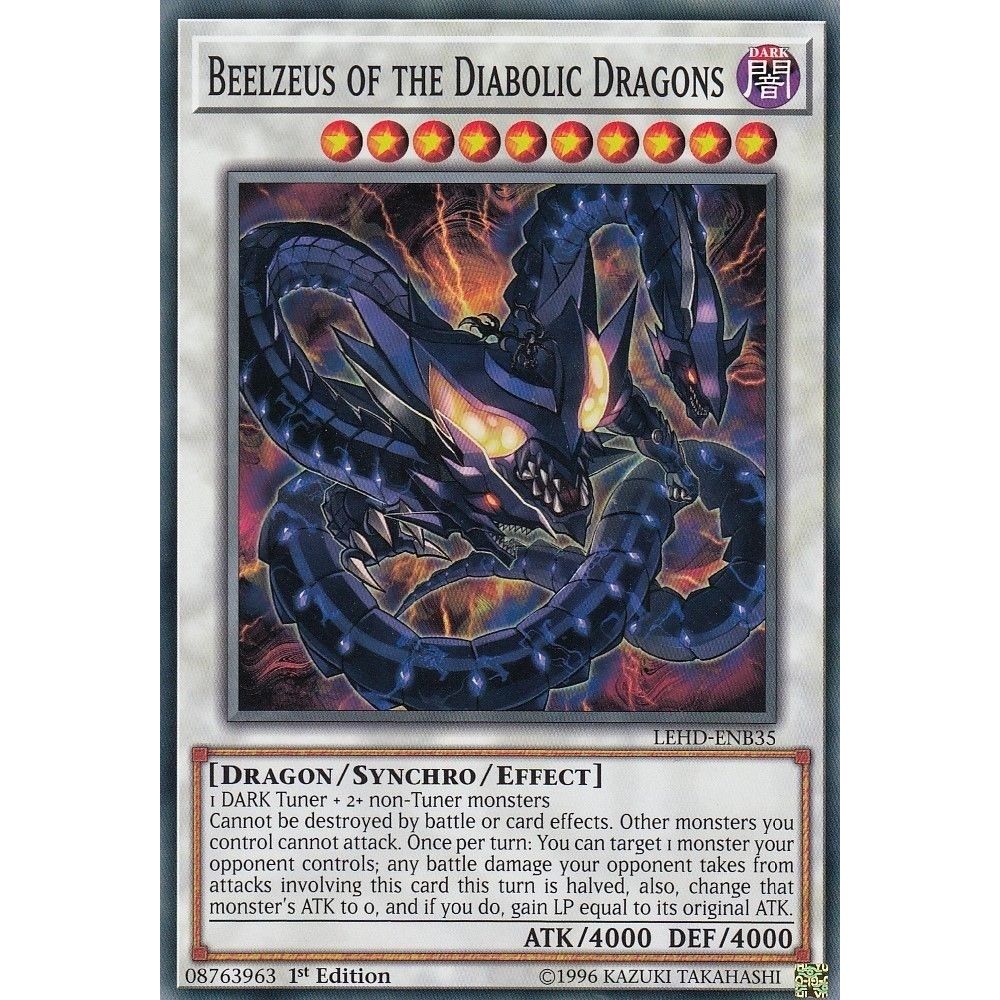 Image for Beelzeus of the Diabolic Dragons (LEHD-ENB35) (LDK4) - YuGiOh
