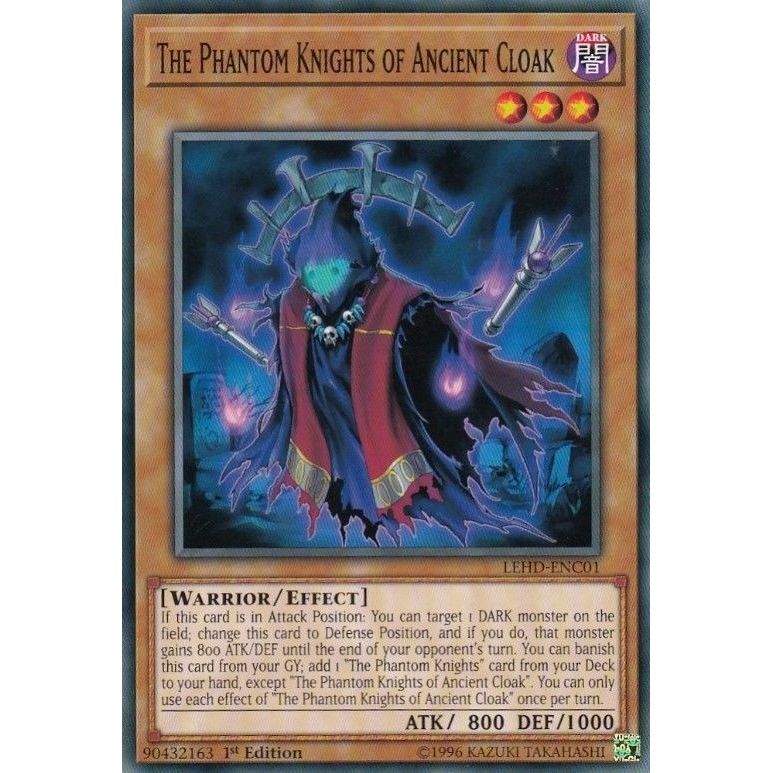 Image for The Phantom Knights of Ancient Cloak (LEHD-ENC01) (LDK4) - YuGiOh