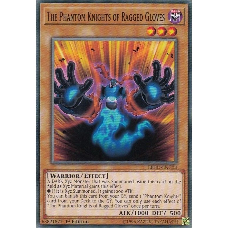Image for The Phantom Knights of Ragged Gloves (LEHD-ENC03) (LDK4) - YuGiOh
