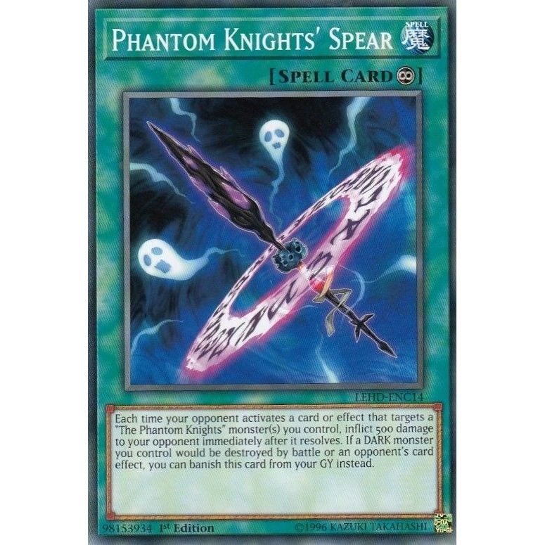Image for Phantom Knights' Spear (LEHD-ENC14) (LDK4) - YuGiOh