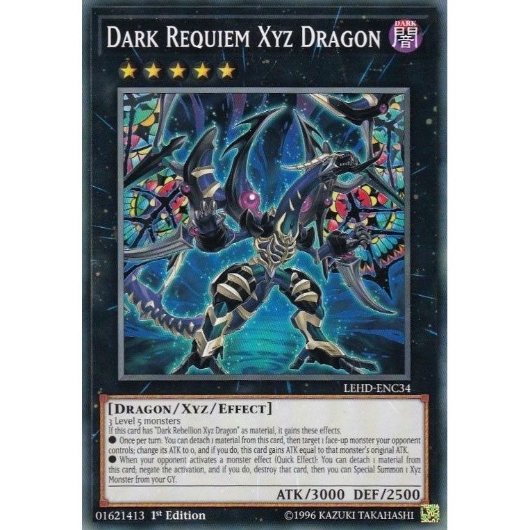 Image for Dark Requiem Xyz Dragon (LEHD-ENC34) (LDK4) - YuGiOh