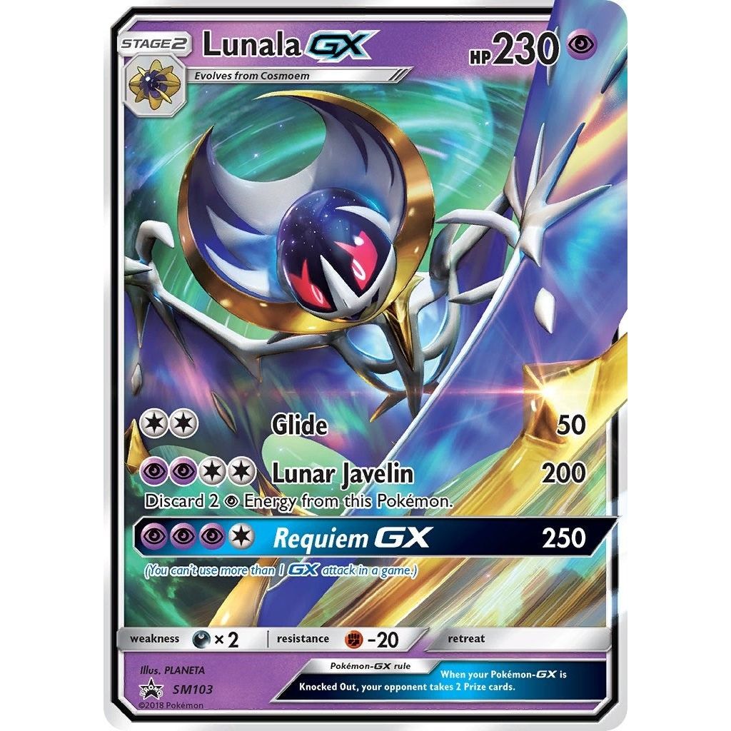 Image for Lunala GX - SM103 (SM103) (SMP) - Pokemon