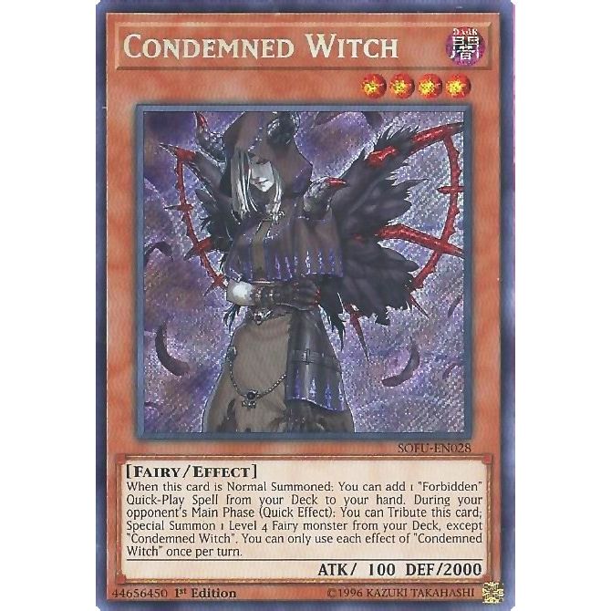 Image for Condemned Witch (SOFU-EN028) (SOFU) - YuGiOh