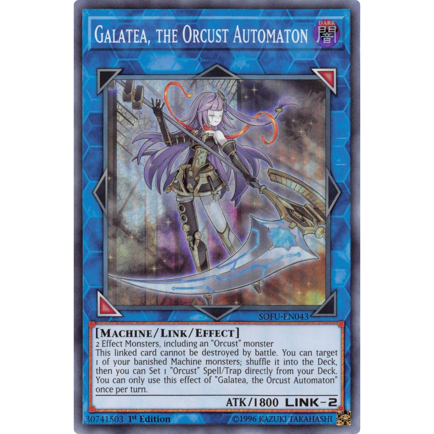 Image for Galatea, the Orcust Automaton (SOFU-EN043) (SOFU) - YuGiOh