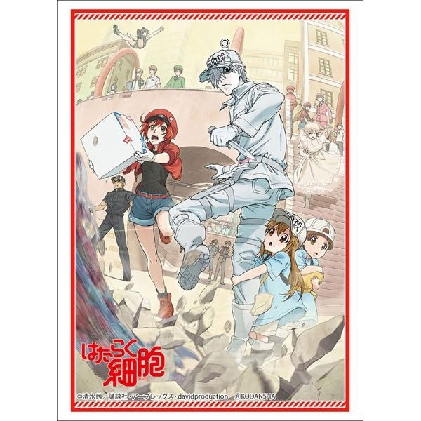 Image for Bushiroad Sleeve Collection HG Vol.1708: Cells at Work! (60-Pack) - Card Sleeves