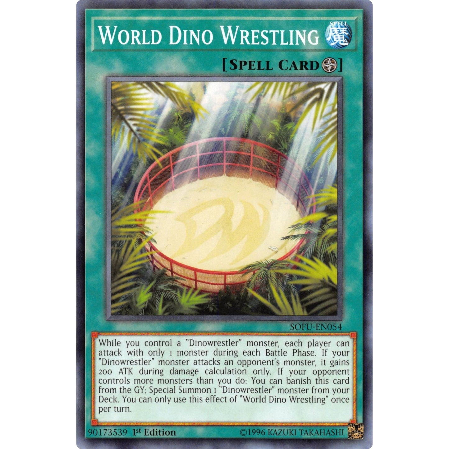 Image for World Dino Wrestling (SOFU-EN054) (SOFU) - YuGiOh