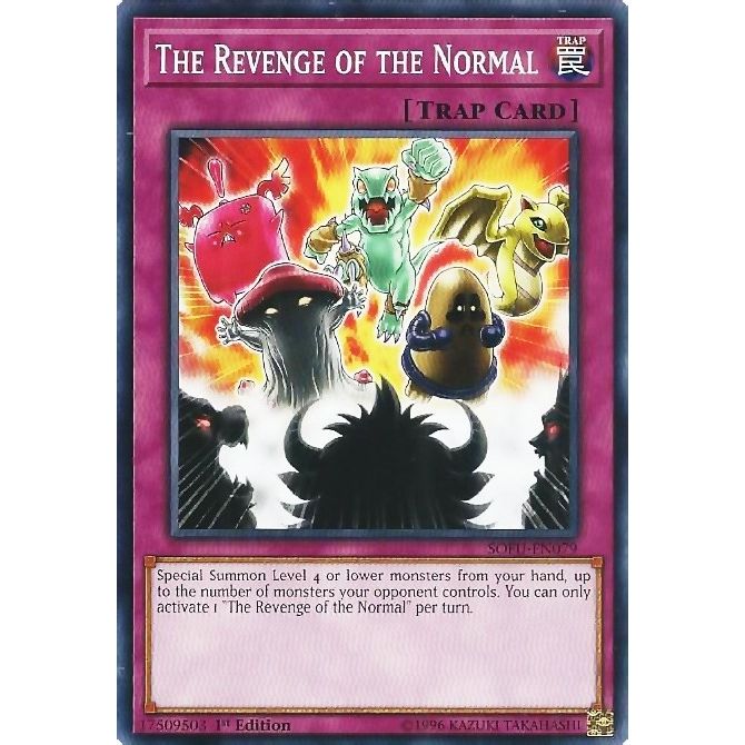 Image for The Revenge of the Normal (SOFU-EN079) (SOFU) - YuGiOh