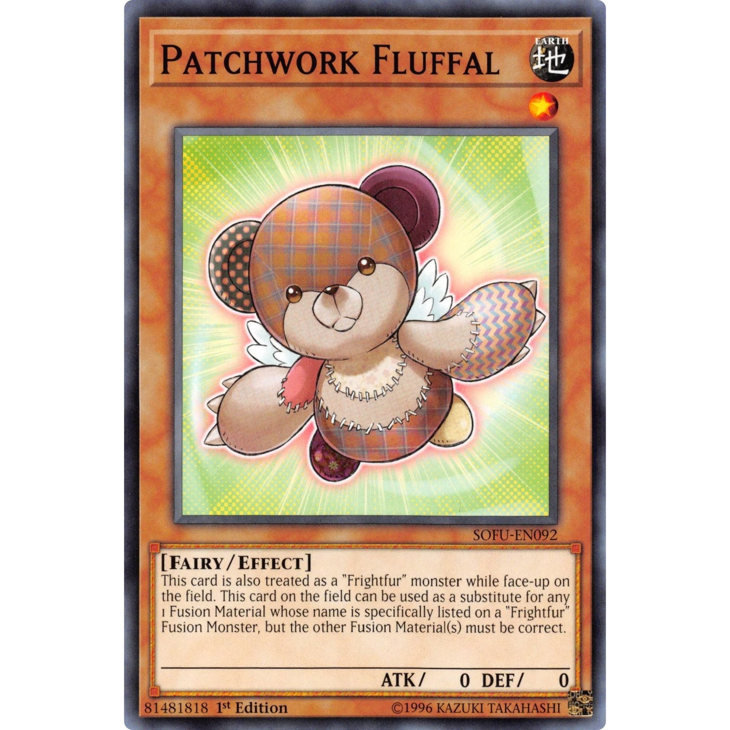 Image for Patchwork Fluffal (SOFU-EN092) (SOFU) - YuGiOh