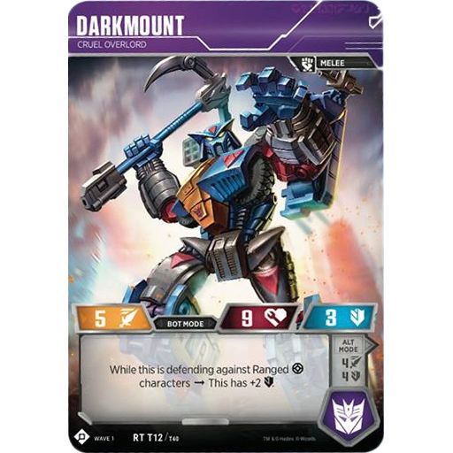 Image for Darkmount - Cruel Overlord (12) (TRW1) - Transformers TCG