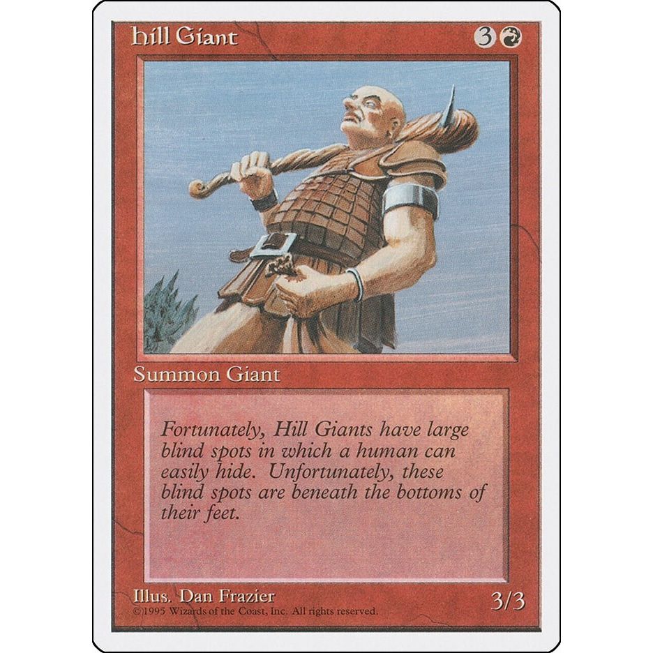 Image for Hill Giant (4ED) - Magic: The Gathering