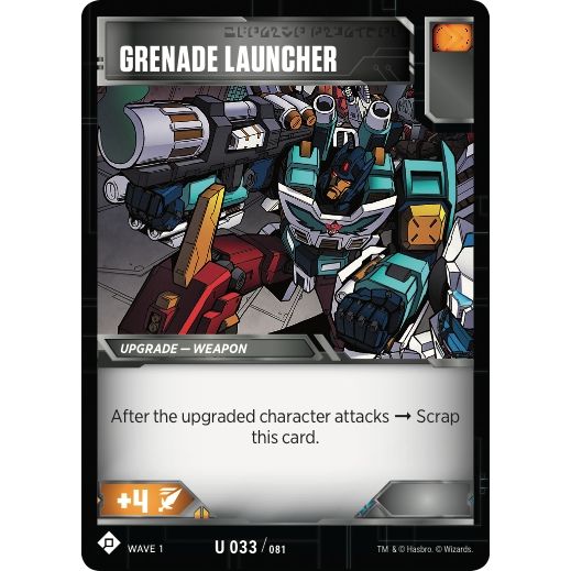 Image for Grenade Launcher (33) (TRW1) - Transformers TCG