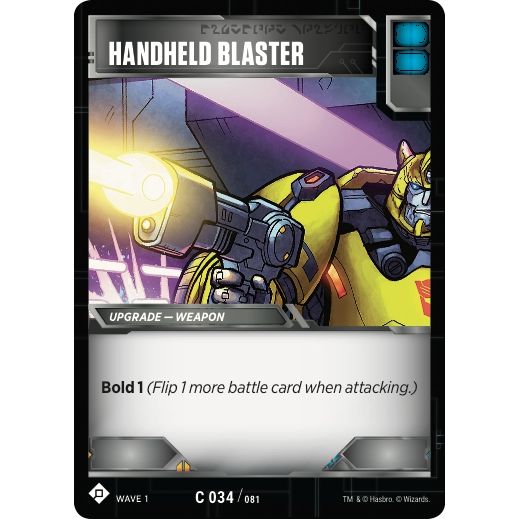 Image for Handheld Blaster (34) (TRW1) - Transformers TCG