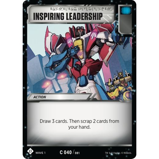 Image for Inspiring Leadership (40) (TRW1) - Transformers TCG