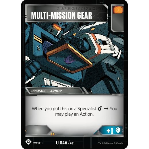 Image for Multi-Mission Gear (46) (TRW1) - Transformers TCG