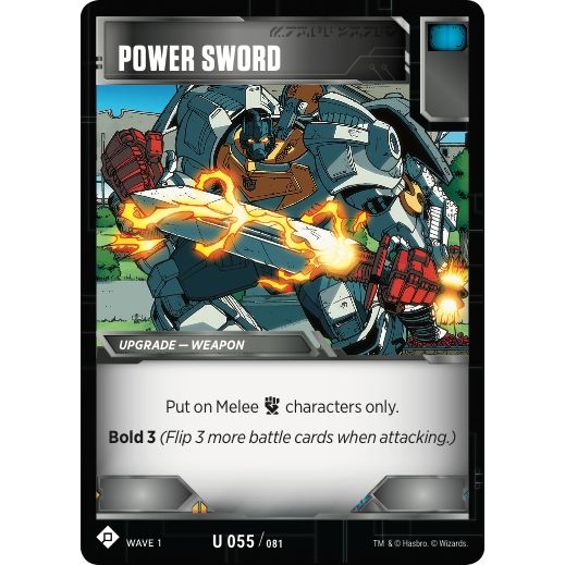 Image for Power Sword (55) (TRW1) - Transformers TCG