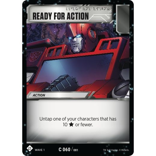 Image for Ready for Action (60) (TRW1) - Transformers TCG