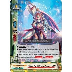 Image for Silver Orchid Swordsman, SUZU (S-BT02/0040EN) (S-BT02) - Future Card BuddyFight