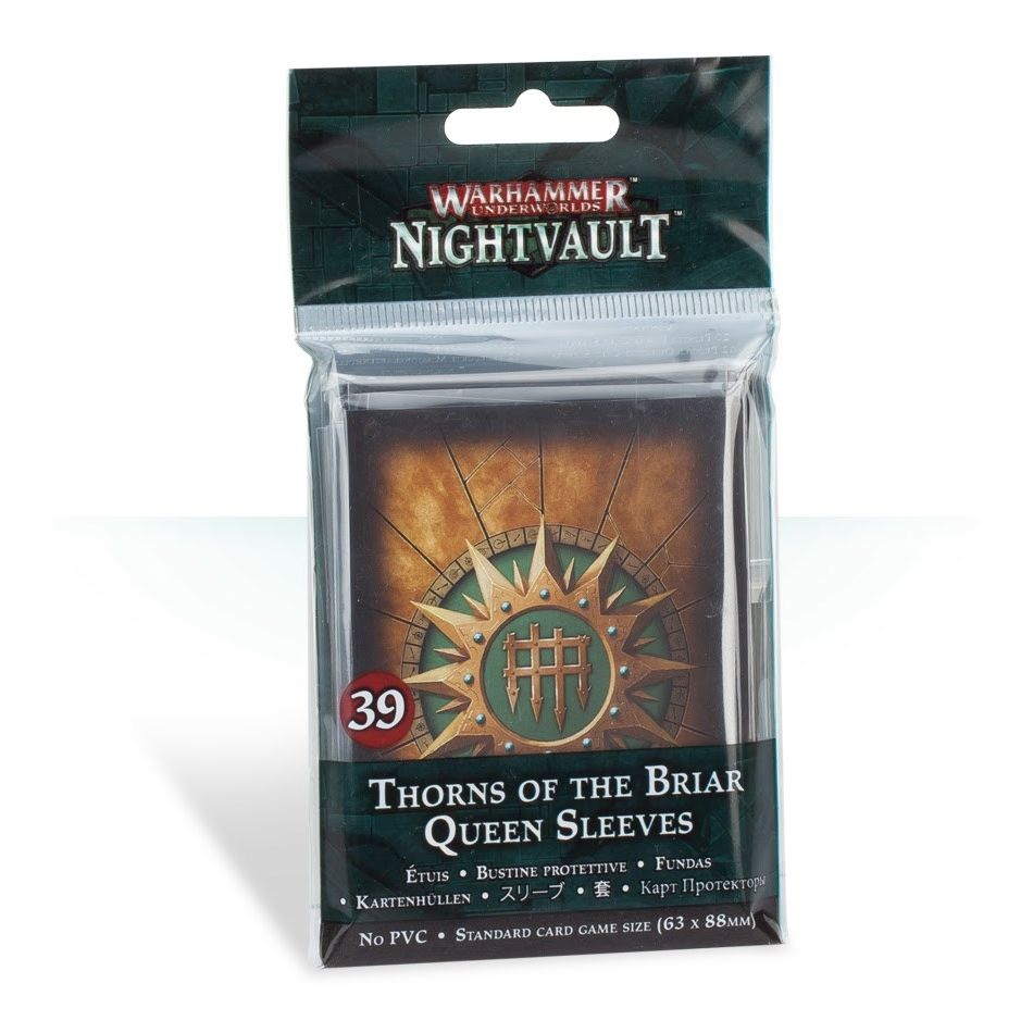 Image for Warhammer: Underworlds - Nightvault: Thorns of the Briar Queen Sleeves (35-Pack) - Warhammer Game Accessories