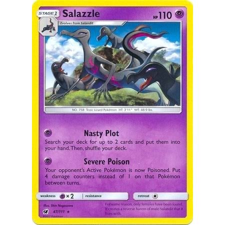 Image for Salazzle - 47/111 (SM Crimson Invasion) (047/111) (PR) - Pokemon