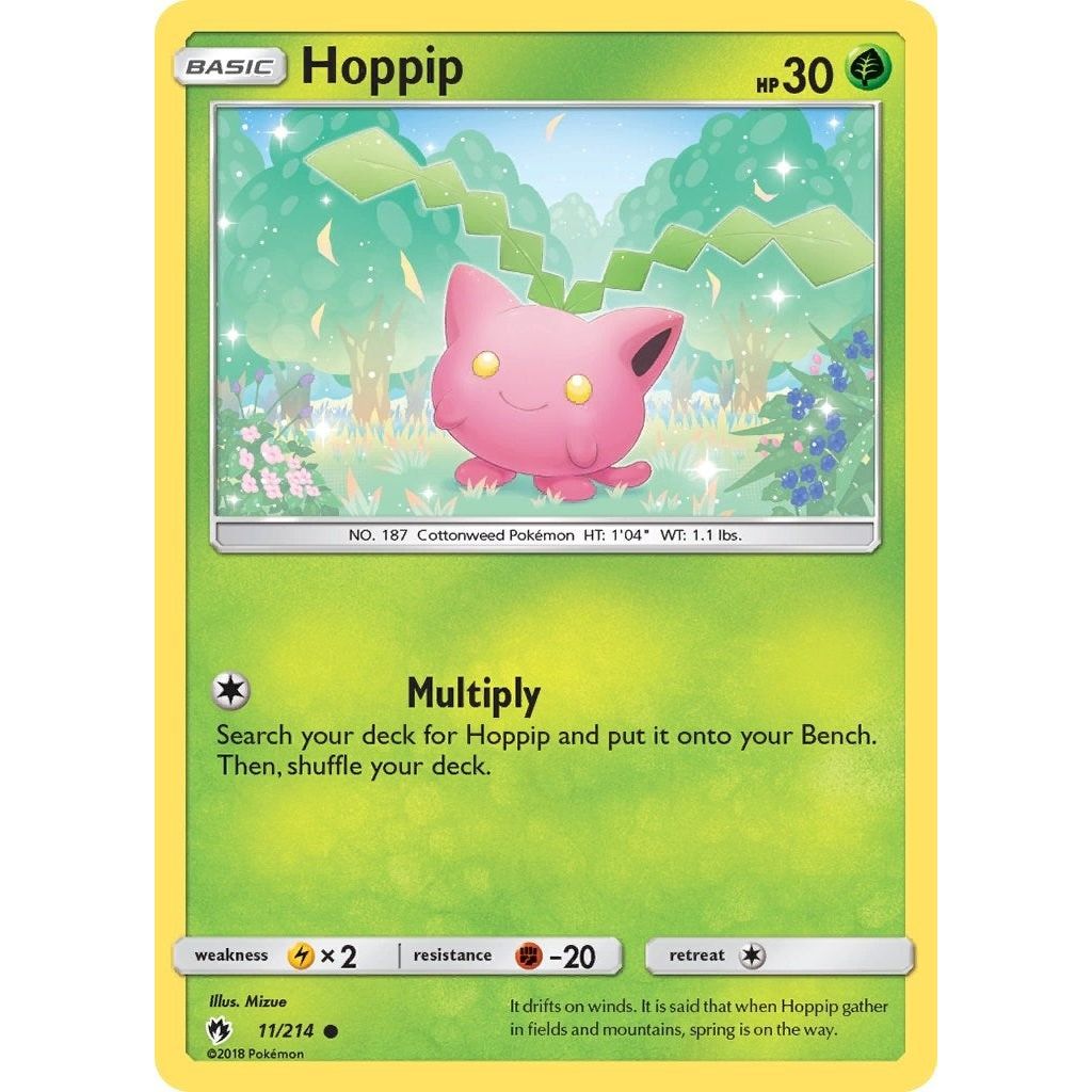 Image for Hoppip (11) (11/214) (SM8) - Pokemon