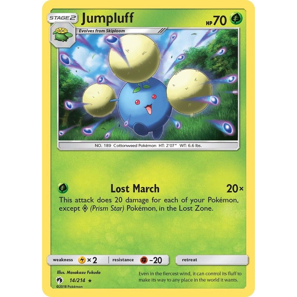 Image for Jumpluff (14/214) (SM8) - Pokemon