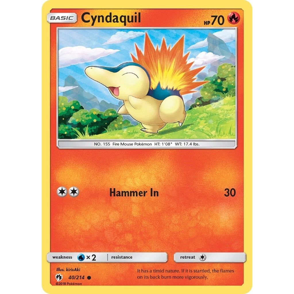 Image for Cyndaquil (40) (40/214) (SM8) - Pokemon