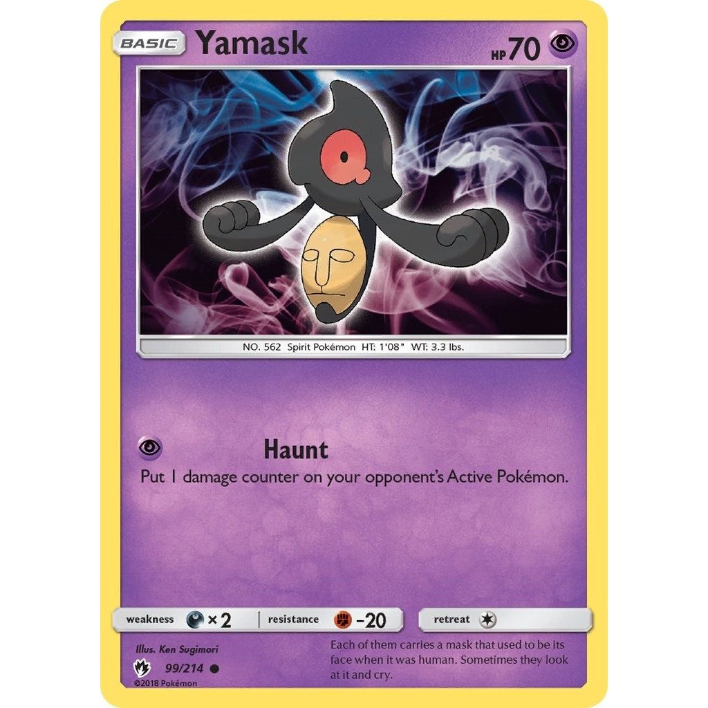 Image for Yamask (99/214) (SM8) - Pokemon