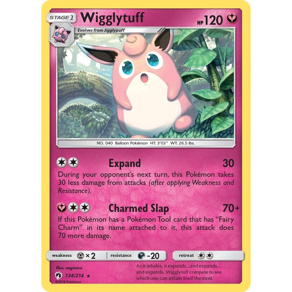 Image for Wigglytuff (134/214) (SM8) - Pokemon