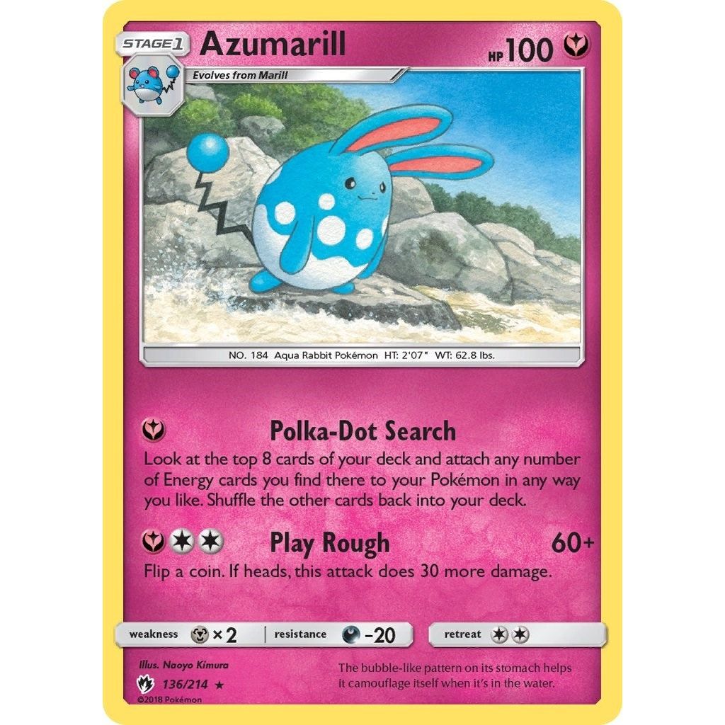 Image for Azumarill (136/214) (SM8) - Pokemon