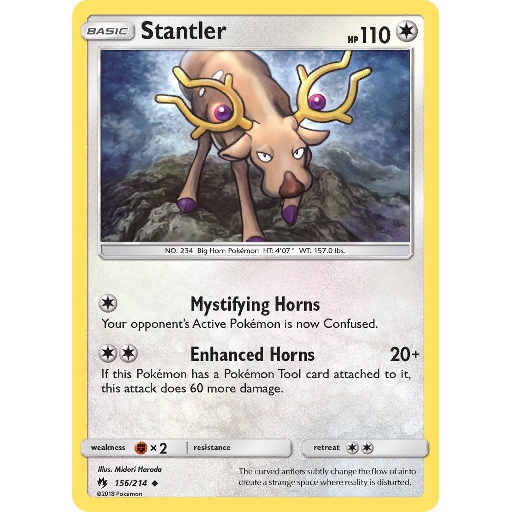 Image for Stantler (156/214) (SM8) - Pokemon