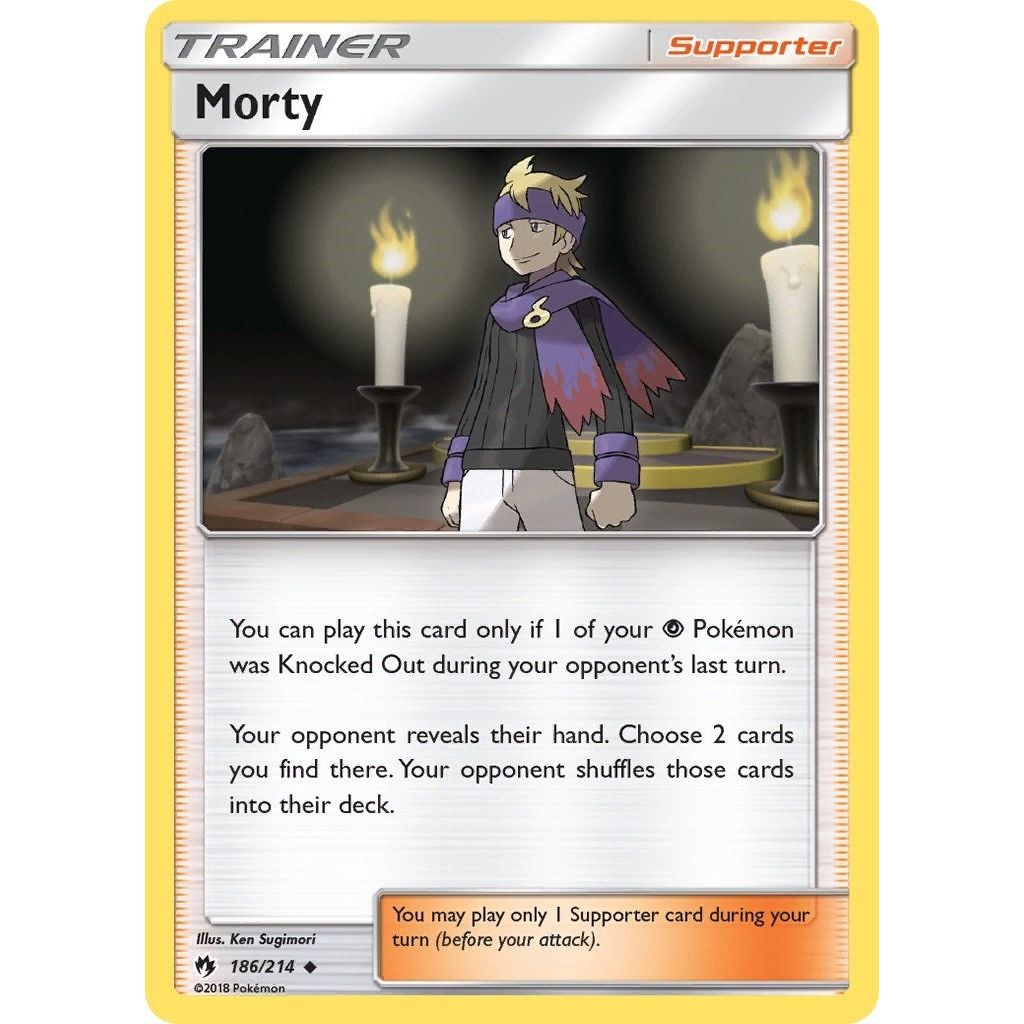 Image for Morty (186/214) (SM8) - Pokemon