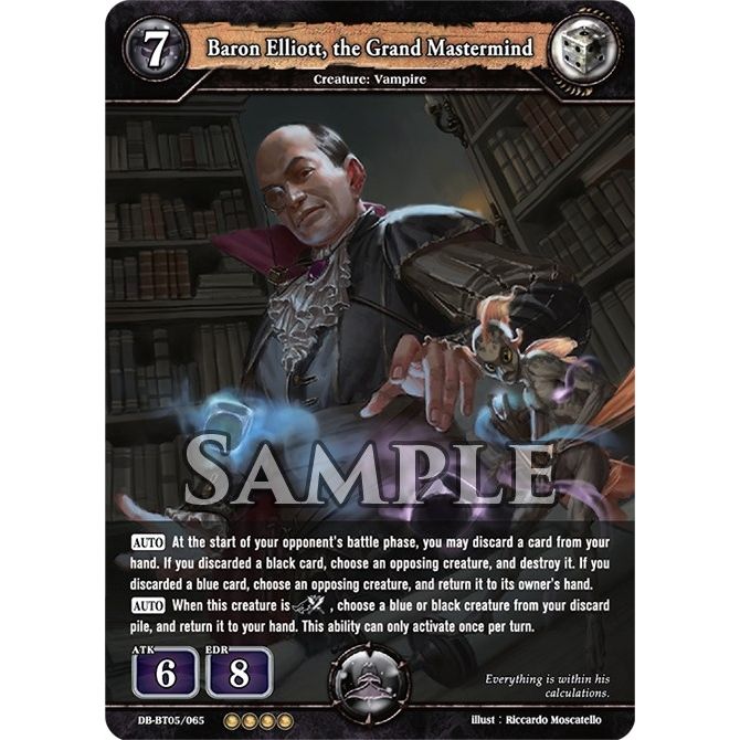 Image for Baron Elliott, the Grand Mastermind (DB-BT05/065) (BP05) - Dragoborne