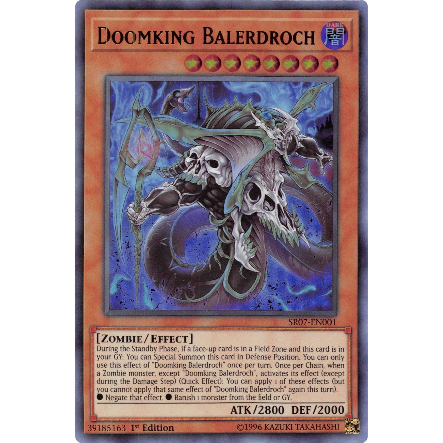 Image for Doomking Balerdroch (SR07-EN001) (SR07) - YuGiOh