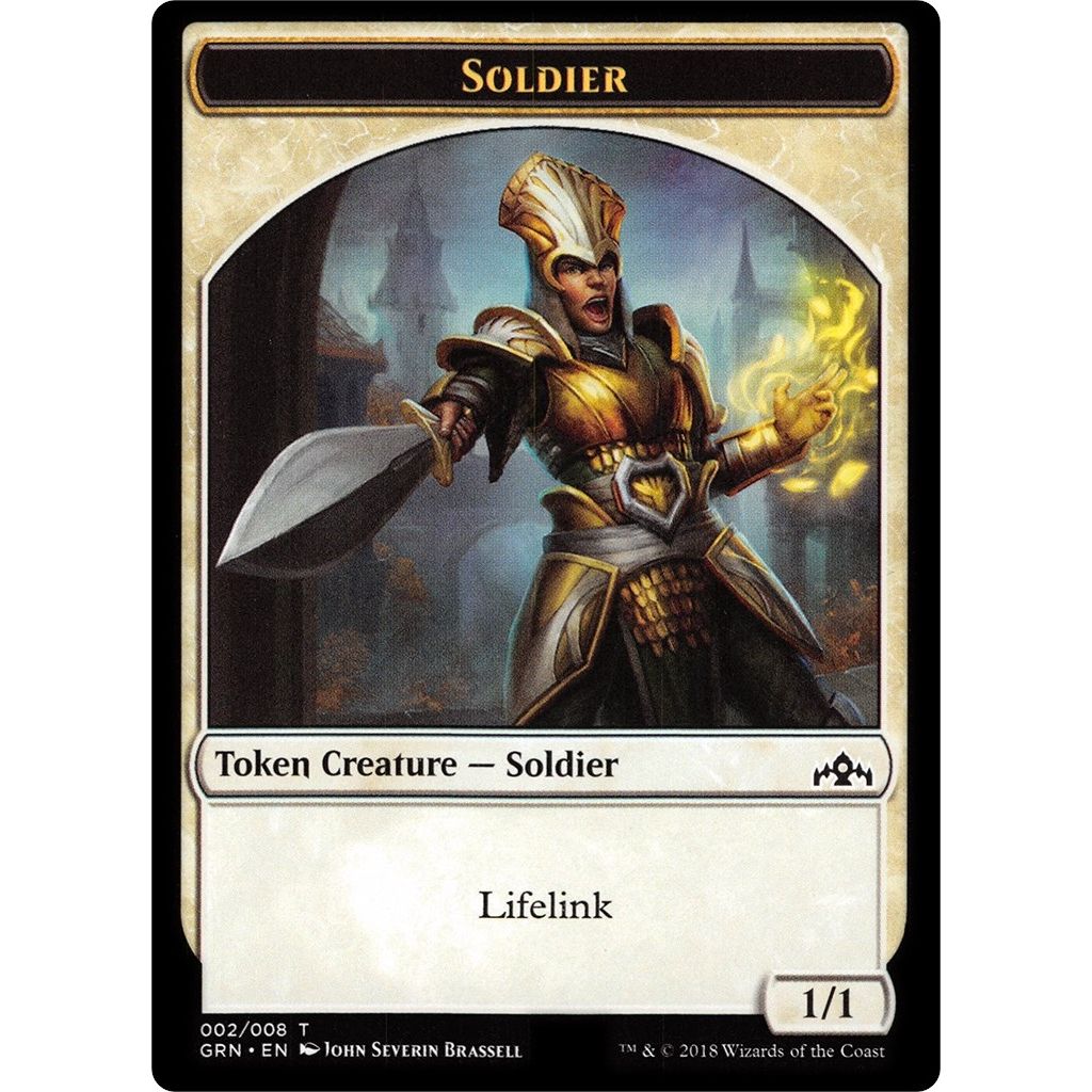Image for Soldier (002) // Goblin Token (2 // 4) (GR1) - Magic: The Gathering