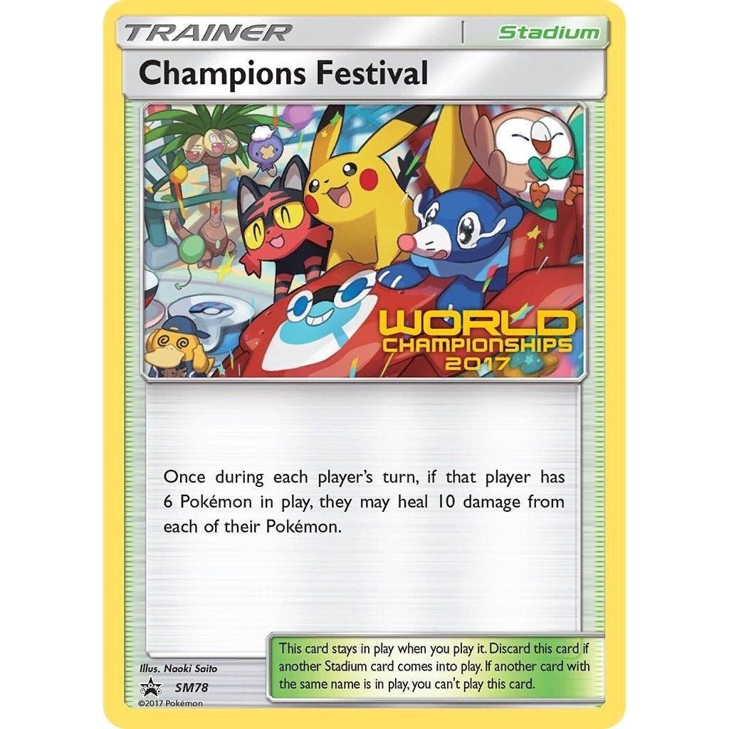 Image for Champions Festival - SM78 (World Championships 2017) (SM78) (SMP) - Pokemon