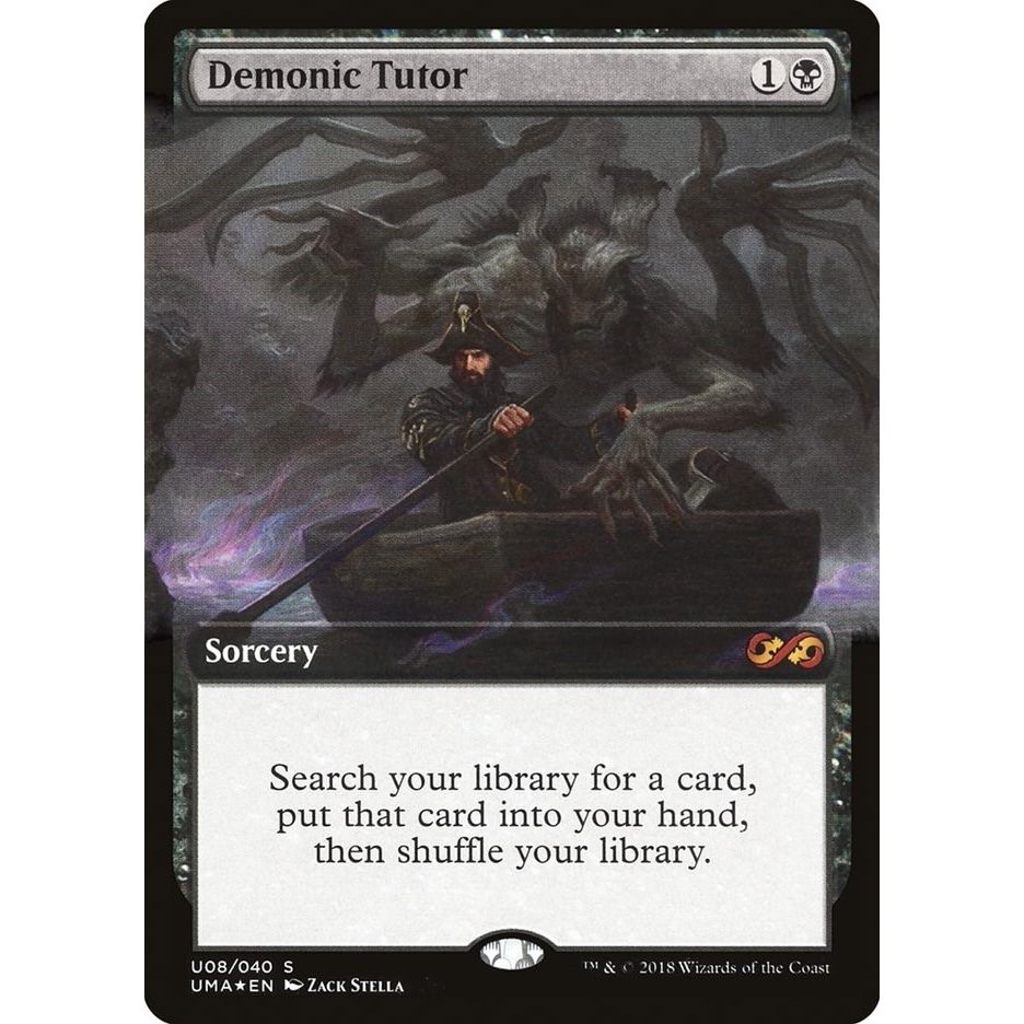 Image for Demonic Tutor (U08) (UMA:BT) - Magic: The Gathering