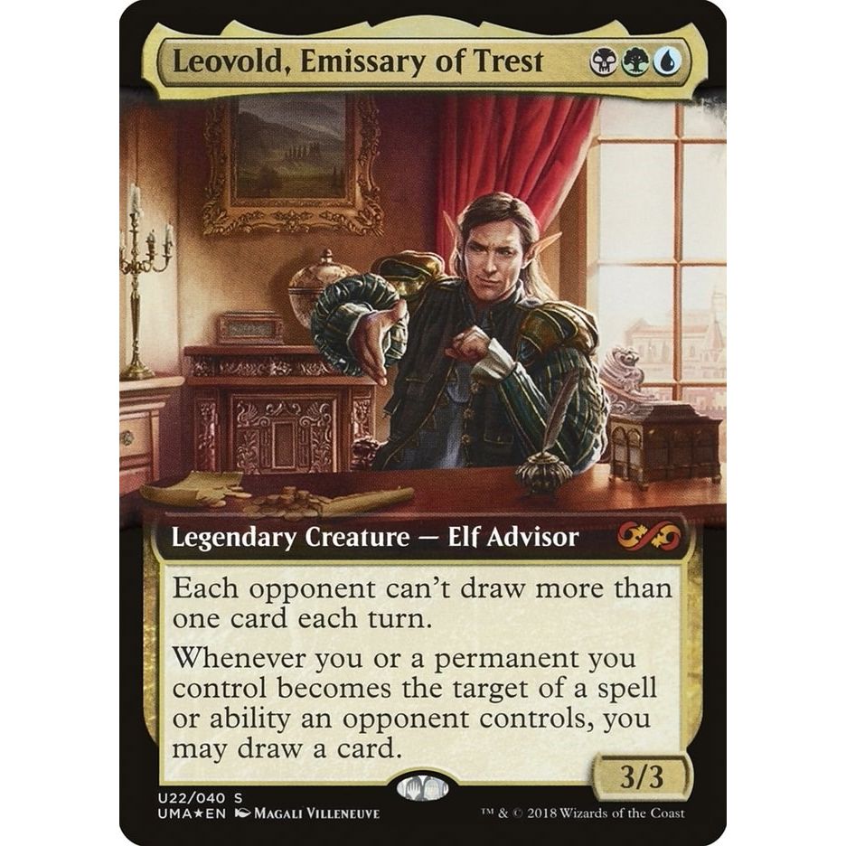 Image for Leovold, Emissary of Trest (U22) (UMA:BT) - Magic: The Gathering