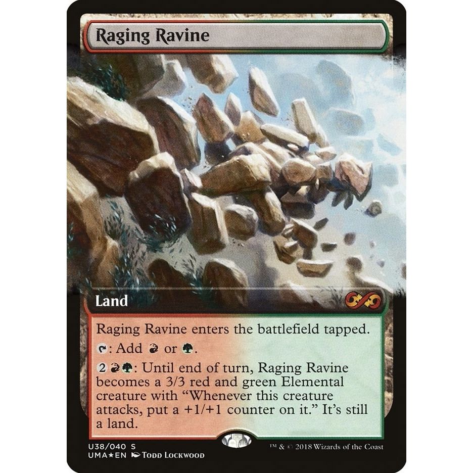 Image for Raging Ravine (U38) (UMA:BT) - Magic: The Gathering