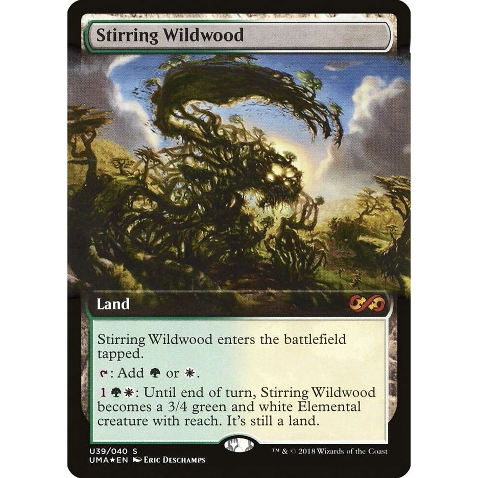 Image for Stirring Wildwood (U39) (UMA:BT) - Magic: The Gathering