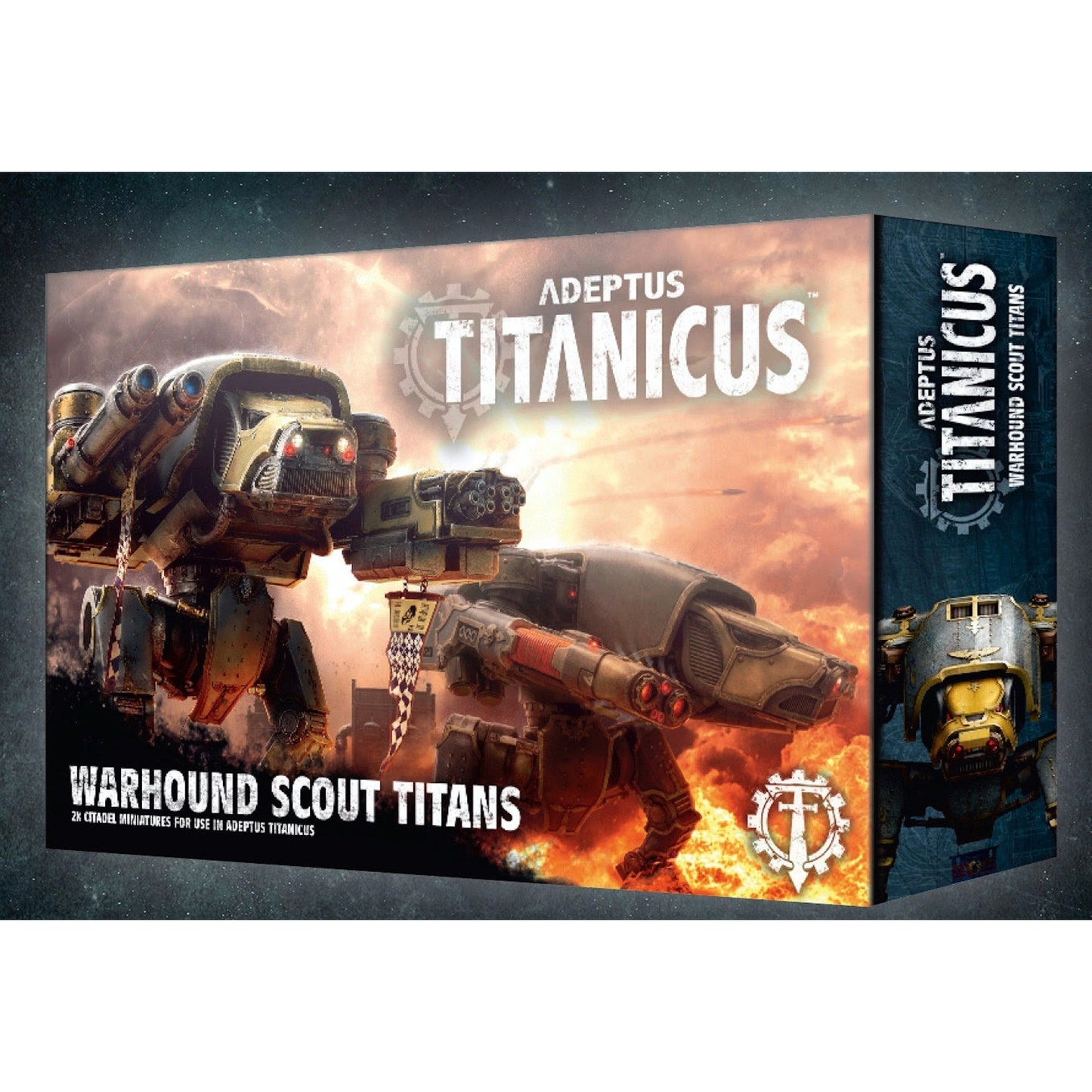 Image for Warhammer: 40K - Adeptus Titanicus - Warhound Scout Titans - Warhammer Box Sets