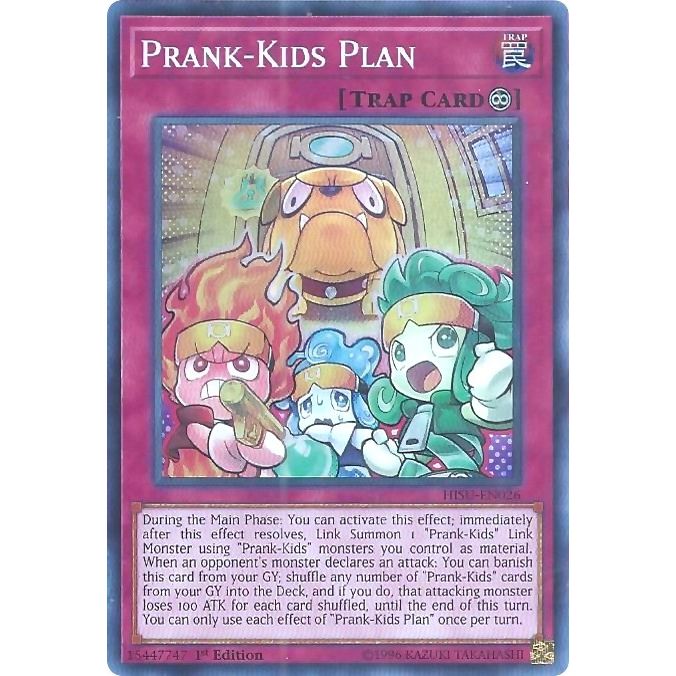 Image for Prank-Kids Plan (HISU-EN026) (HISU) - YuGiOh