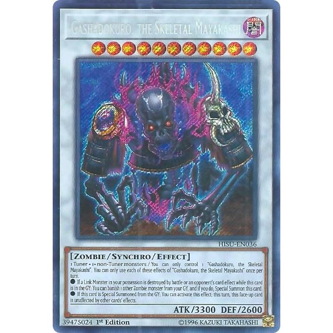 Image for Gashadokuro, the Skeletal Mayakashi (HISU-EN036) (HISU) - YuGiOh