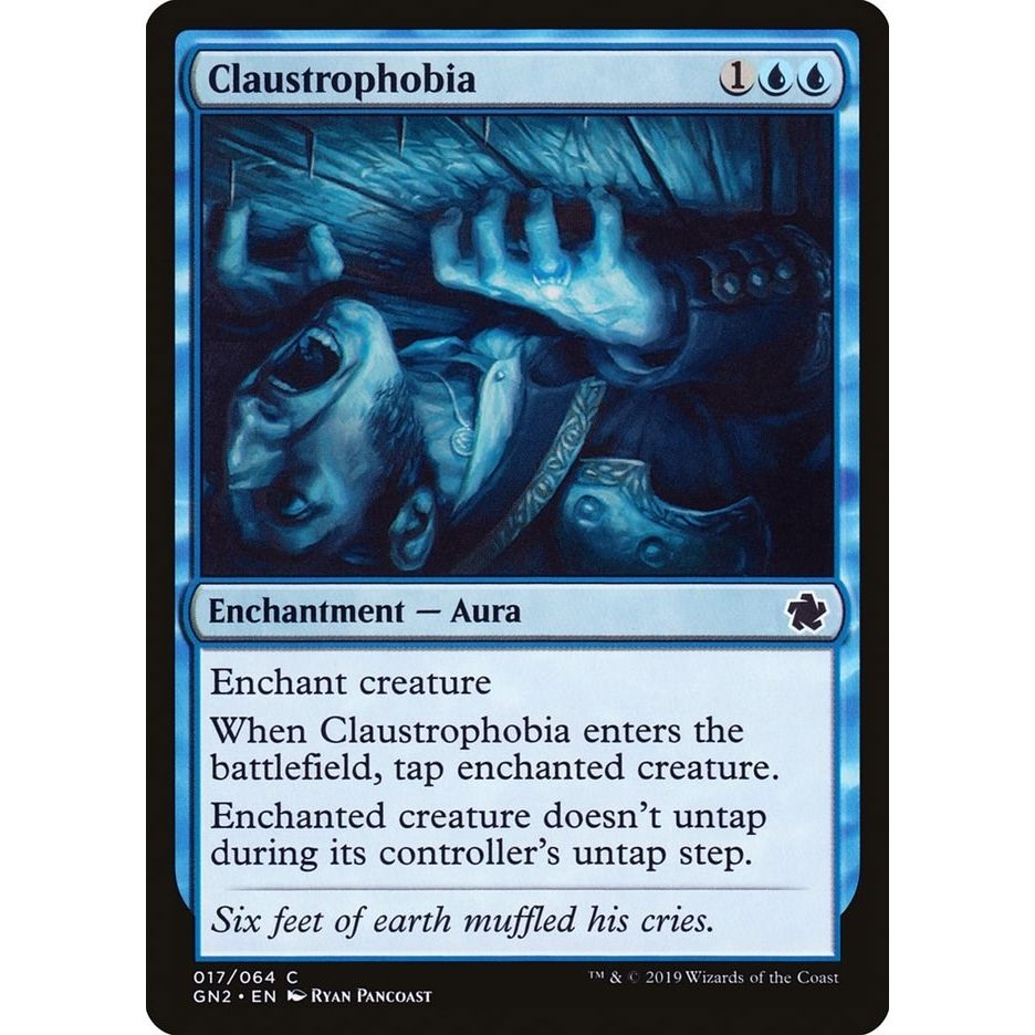 Image for Claustrophobia (20) (GNT) - Magic: The Gathering