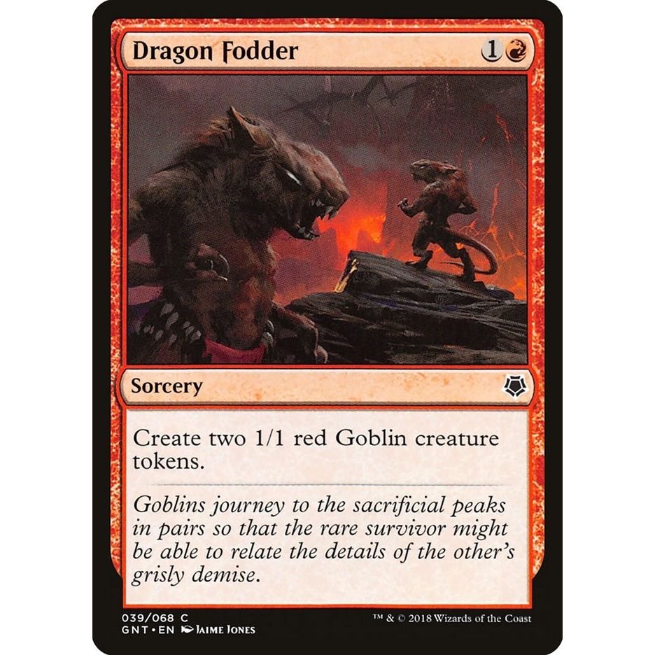 Image for Dragon Fodder (39) (GNT) - Magic: The Gathering