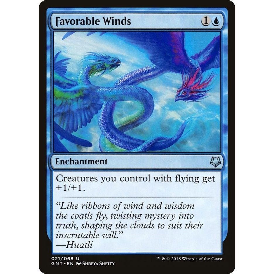 Image for Favorable Winds (21) (GNT) - Magic: The Gathering