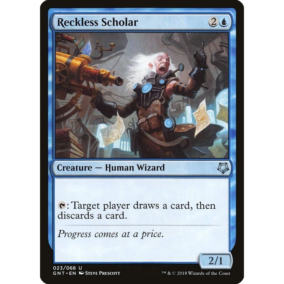 Image for Reckless Scholar (23) (GNT) - Magic: The Gathering