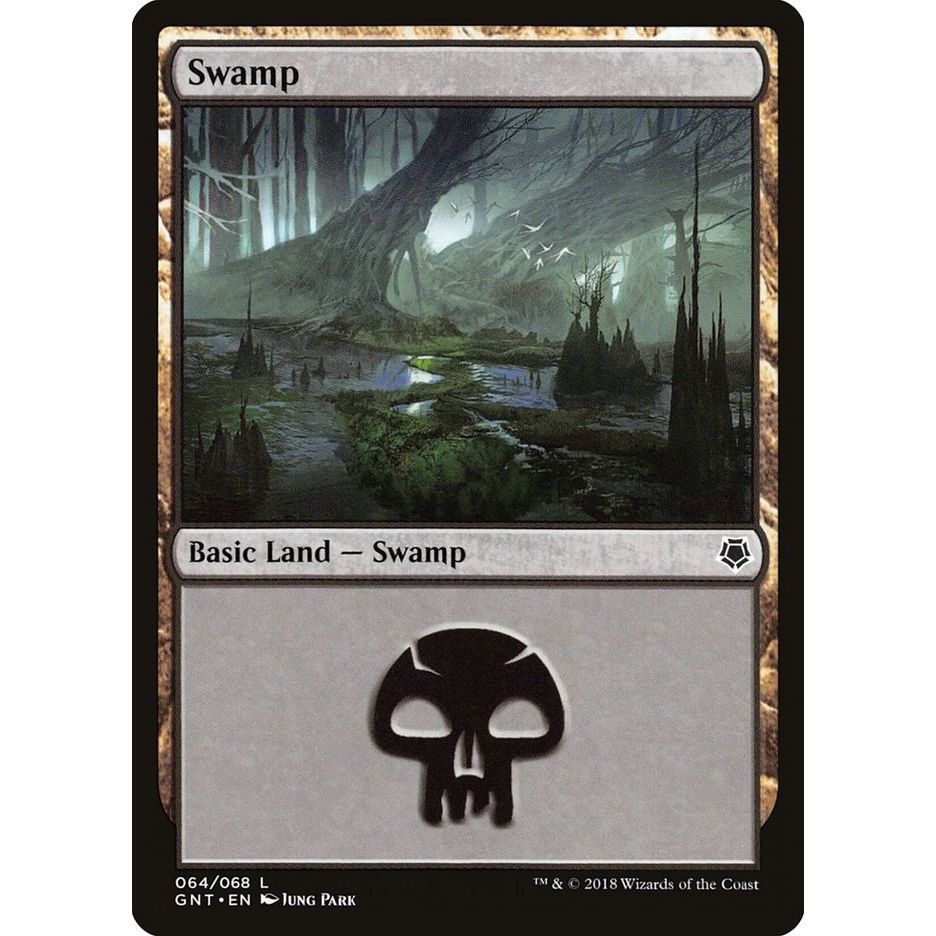 Image for Swamp (064) (64) (GNT) - Magic: The Gathering